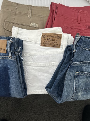 Zdjęcie oferty: Sześć par spodni jeansowych Polo Ralph Lauren