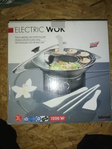 Zdjęcie oferty: Wok elektryczny 1200 w