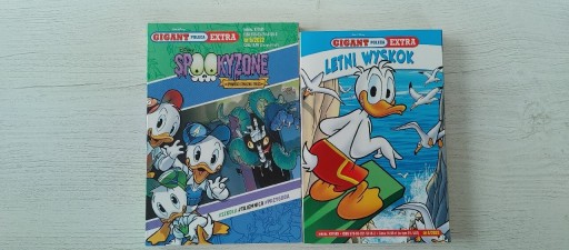 Zdjęcie oferty: Zestaw 2 szt Komiksów / Gigant Poleca Extra / Kaczor Donald