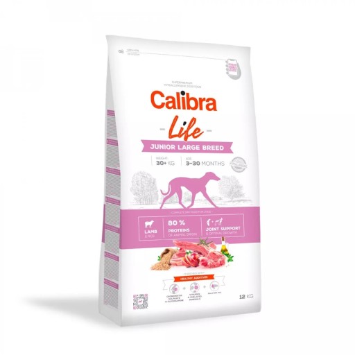 Zdjęcie oferty: Calibra Dog Life Junior Large Breed Lamb 2,5kg