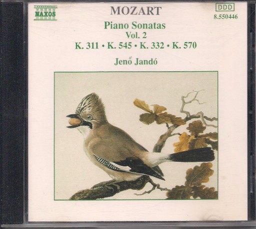 Zdjęcie oferty: Mozart - Piano sonatas Vol.2 Jeno Jando