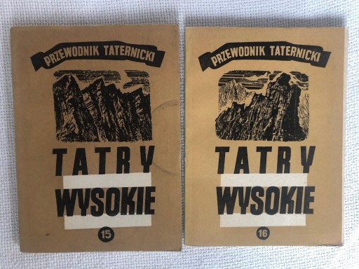 Zdjęcie oferty: Przewodnik po Tatrach W H Paryski 25 tomików