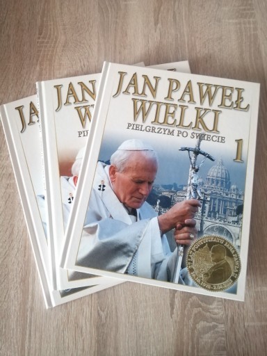 Zdjęcie oferty: JAN PAWEŁ WIELKI PELGRZYM PO ŚWIECIE TOM 1-3