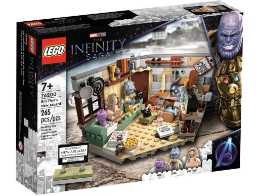 Zdjęcie oferty: Lego 76200 Nowy Asgard Grubego Thora Marvel