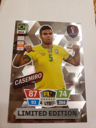 Zdjęcie oferty: Karta FIFA QATAR 2022 limited Casemiro
