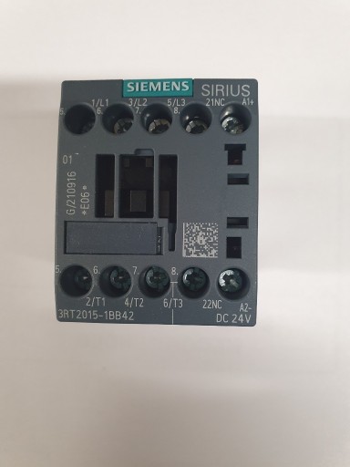 Zdjęcie oferty: Stycznik SIEMENS 3RT2015-1BB42