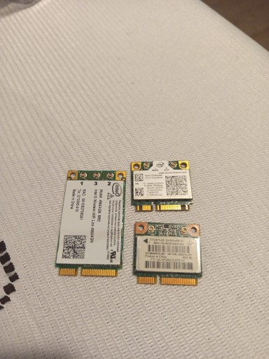 Zdjęcie oferty: Karty wi-fi do laptopa 