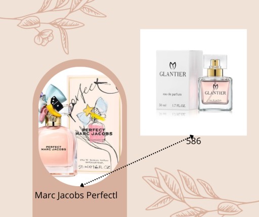 Zdjęcie oferty: Glantier Premium 586 = Marc Jacobs Perfect