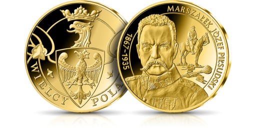 Zdjęcie oferty: Marszałek Józef Piłsudski 24 - moneta, medal