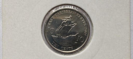 Zdjęcie oferty: Państwa Wschodniokaraibskie 10 centów,2009 r. #S70