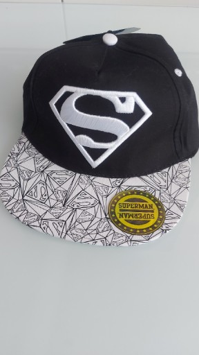 Zdjęcie oferty: Nowa czapka bejsbolówka Superman r 56 Wyszywana