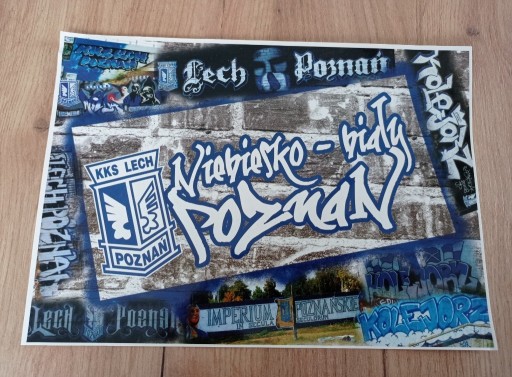 Zdjęcie oferty: Vlepka A4 Lech Poznań Arka Gdynia Cracovia KSZO 1