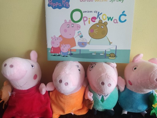 Zdjęcie oferty: Świnka Peppa cała rodzina - maskotki +gratis!!!