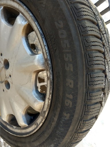 Zdjęcie oferty: Koła Mercedes E klasa w210 Felgi opony 205/55r16