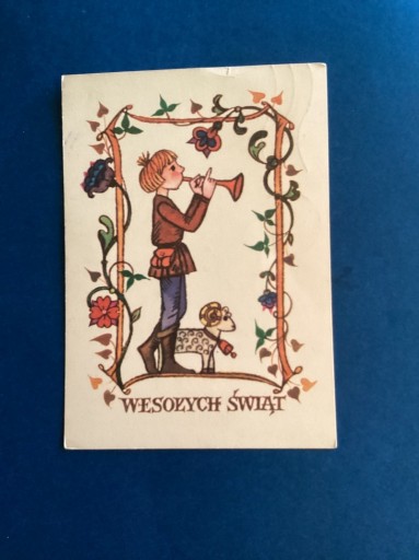 Zdjęcie oferty: 2701. D.IMIELSKA-GEBETHNER - POCZTÓWKA - „WIELKANOC” - 1974 rok 