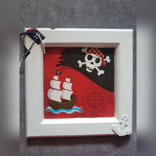 Zdjęcie oferty: obrazek marine decoupage