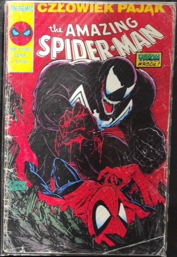 Zdjęcie oferty: Komiks Spiderman 01/92 tm semic