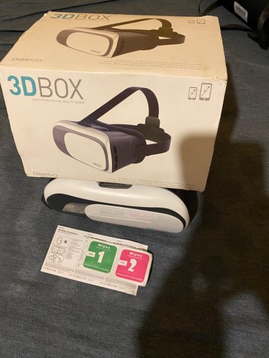 Zdjęcie oferty: 3D BOX Google do telefonu 3D film gry 