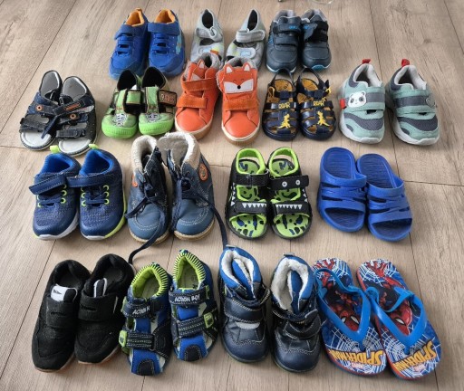 Zdjęcie oferty: Zestaw butów dla chłopca od r.20-26