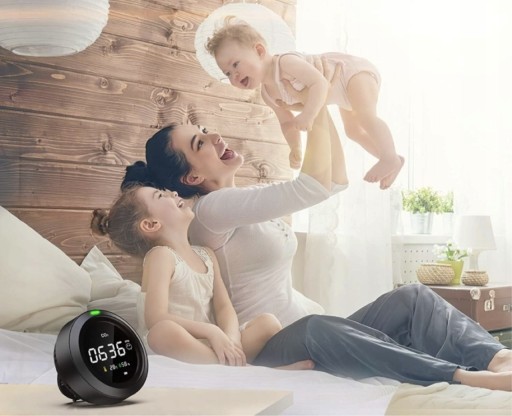 Zdjęcie oferty: Czujnik smogu, temperatury, wilgotności CURCONSA PTH-5 alarm świetlny