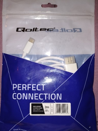 Zdjęcie oferty: Kabel DisplayPort Qoltec 50413 2 m 