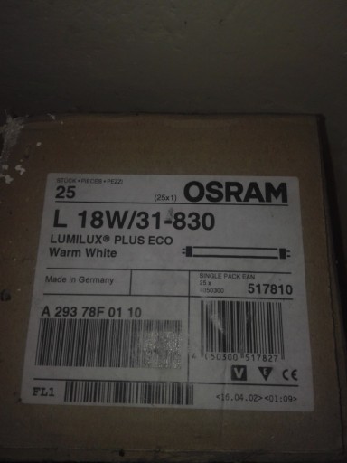 Zdjęcie oferty: Świetlówki różne OSRAM, Philips