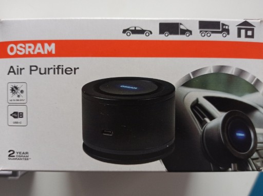 Zdjęcie oferty: Samochodowy oczyszczacz powietrza OSRAM, ładowarka