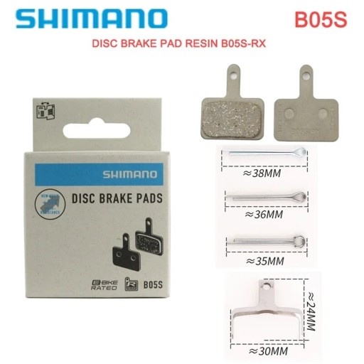 Zdjęcie oferty: Klocki hamulcowe tarczowe Shimano B05S RX