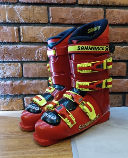 Zdjęcie oferty: Czerwone buty narciarski Sanmarco TR3 45 (29cm)