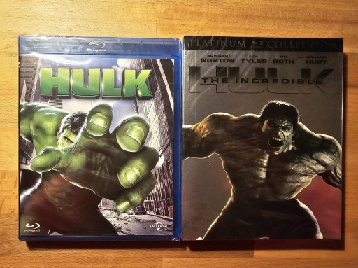 Zdjęcie oferty: Film Blu-ray Hulk i The Incredible Hulk