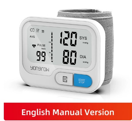 Zdjęcie oferty: Yongrow cyfrowy nadgarstek Monitor ciśnienia krwi