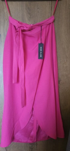 Zdjęcie oferty: Nowa spódnica midi River Island UK10/Small Fuksja 