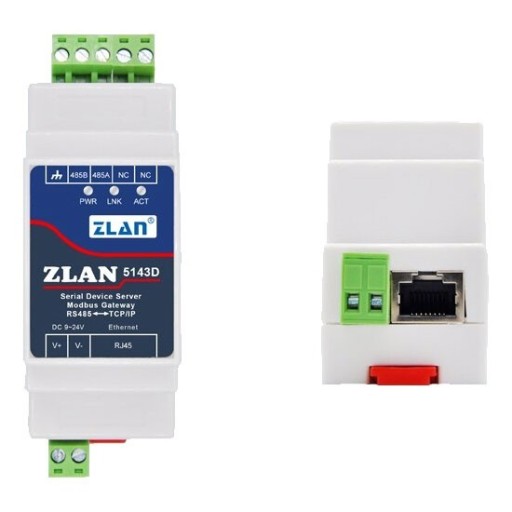 Zdjęcie oferty: ZLAN 5143D RS485 na Ethernet konwerter DIN