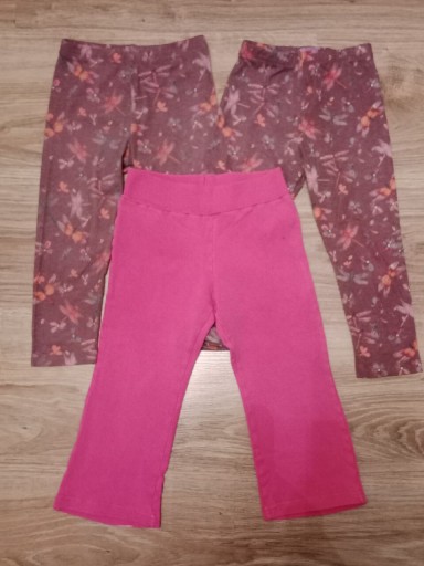 Zdjęcie oferty: Zestaw spodenek, legginsy 3 szt rozm. 92/98