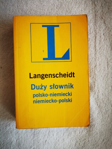 Zdjęcie oferty: Langenscheidt duży słownik polsko-niemiecki 