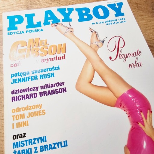 Zdjęcie oferty: Playboy 8 (33) sierpień 1995 - Cindy Brown