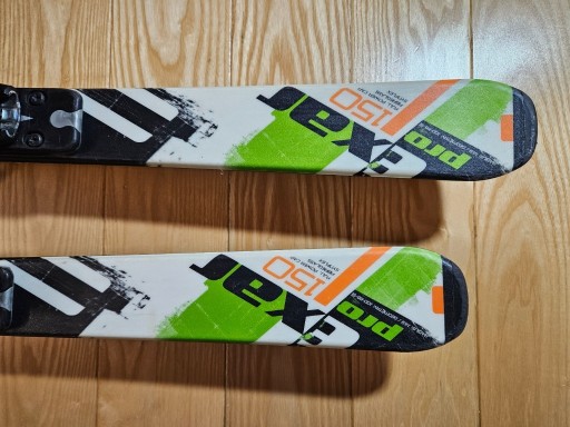 Zdjęcie oferty: Elan Exar Pro narty zjazdowe 150cm G100-66-91 R14.9