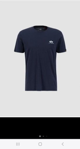 Zdjęcie oferty: T-shirt Alpha Industries Granatowy 