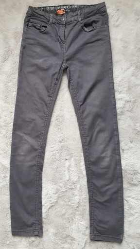 Zdjęcie oferty: szare spodnie 152 Tape a l'oeil  skinny