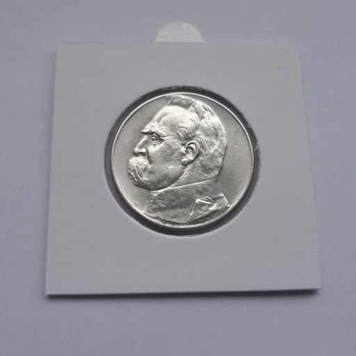 Zdjęcie oferty: Moneta 5zł Piłsudski 1935 srebro 2 RP (nr.10/4)