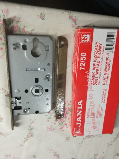 Zdjęcie oferty: Zamek wpuszczany Jania 72 / 50 na wkładkę