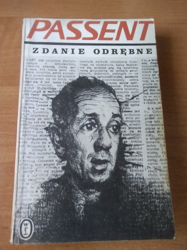 Zdjęcie oferty: Książka pt,, Passent zdanie odrębne "1985 rok. 