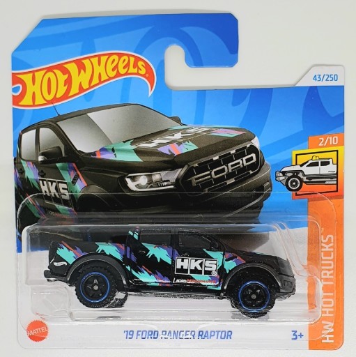 Zdjęcie oferty: Hot Wheels '19 Ford Ranger Raptor HKS