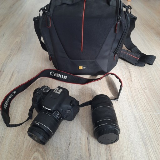 Zdjęcie oferty: CANON EOS 600D 2 obiektywy EF-S 55-250 + EFS 18-55