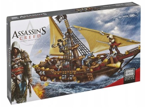 Zdjęcie oferty: MEGA BLOKS ASSASSIN'S CREED - ATAK NA KANONIERKĘ