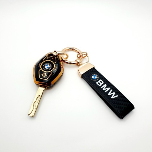 Zdjęcie oferty: BMW E39 E46 E60 X3 X5 ETUI Z BRELOCZKIEM GOLD 