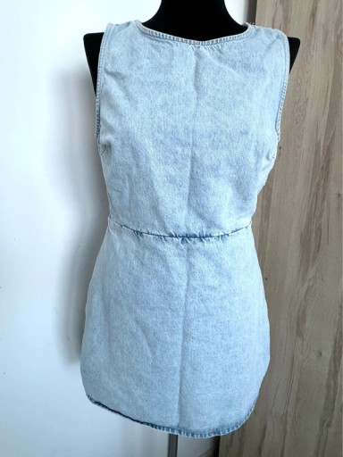 Zdjęcie oferty: ZARA jeansowa sukienka bez pleców S