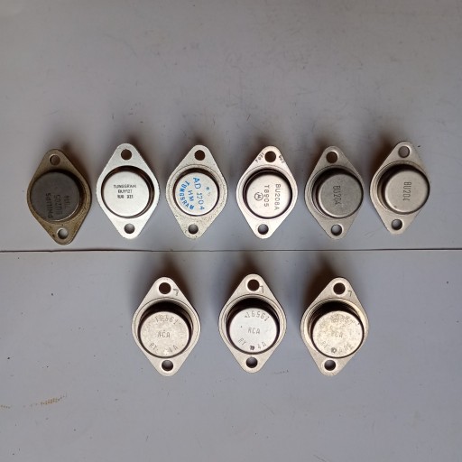 Zdjęcie oferty: Tranzystor RCA RY4A, BU204, 205, BUY 12T, AD1204