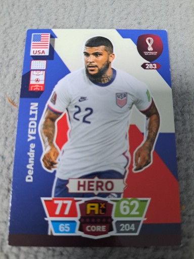 Zdjęcie oferty: FIFA World Cup Qatar 283 Hero DeAndre Yedlin