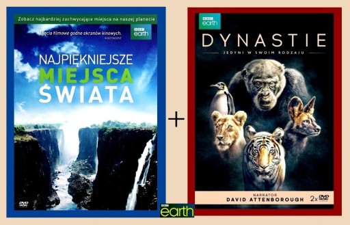 Zdjęcie oferty: NAJPIĘKNIEJSZE MIEJSCA ŚWIATA+DYNASTIE BBC [3xDVD]